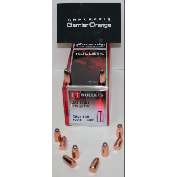 OGIVE HORNADY 3015 CAL. 30 RN 110GR X100