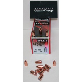 OGIVE HORNADY 3017 CAL. 30 RN FMJ 110GR X100