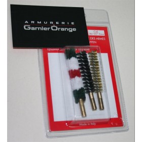 BLISTER 3 BROSSES CAL 9MM RAYE