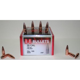 OGIVE HORNADY 3037 CAL. 30 FMJ BT 150GR X100