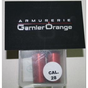 DOUILLES ARMORTISSEUR CAL.28 METAL LOT DE 2