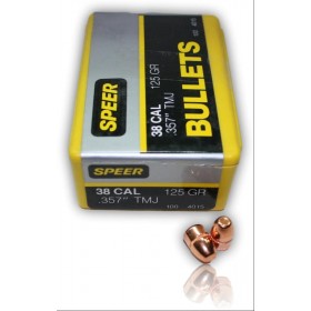 OGIVES SPEER CAL. 38 357 TMJ 125GR X100