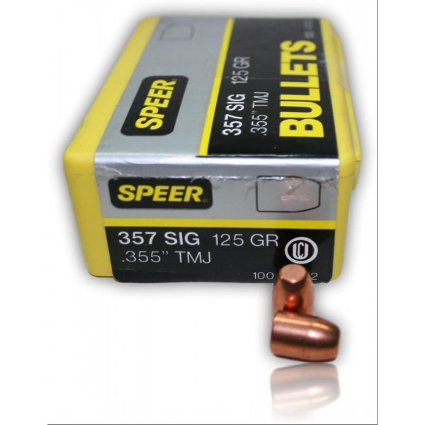OGIVES SPEER CAL.357 355" SIG TMJ 125GR X100