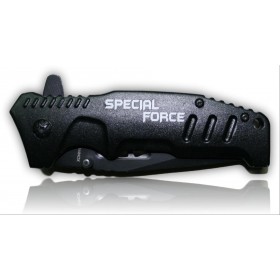 COUTEAU PLIANT ALBAINOX NOIR SPECIAL FORCE LAME 8CM 19739