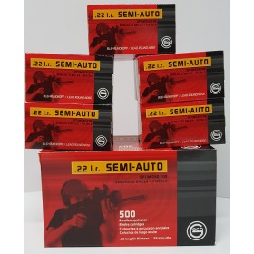 Cartouche CAL. 22 lr Geco Semi-Auto X50
