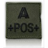 PATCH GROUPE SANGUIN A+ VERT