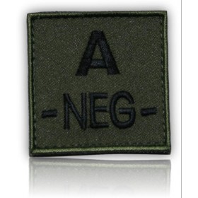 PATCH GROUPE SANGUIN A- VERT