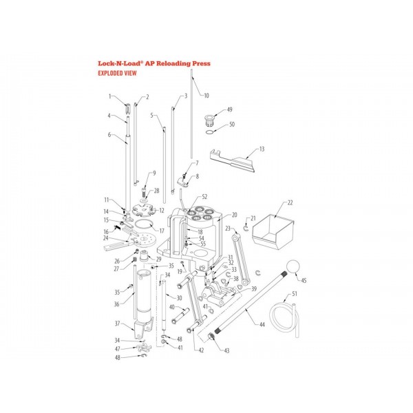 PIECE DETACHEE HORNADY PRESS AP BRACKET 399686