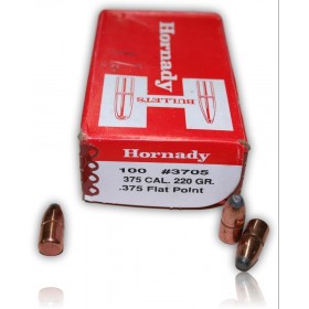 OGIVE HORNADY 3705 CAL. 375 - 375 220 GR FLAT POINT X100
