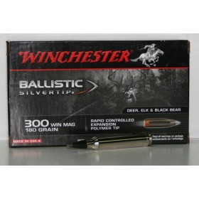 MUNITIONS WINCHESTER BALLISTIC SILVERTIP 180GR CAL. 300 WIN MAG X20