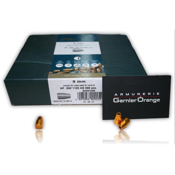 OGIVE H&N HC 9X19 - 356 125GR X500