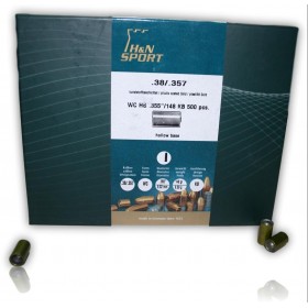 OGIVE HN CAL. 38 / 357 - 355 WC HB GOLD  148GR X500