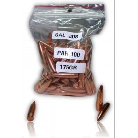 OGIVE LAPUA CAL. 30 - .308 HPBT 175GR X100