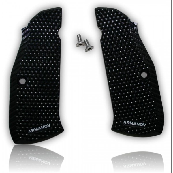 GRIP ALU ARMANOV POUR CZ NOIR