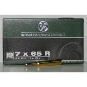 MUNITIONS RWS ID CLASSIC 177GR CAL. 7X65 R X20