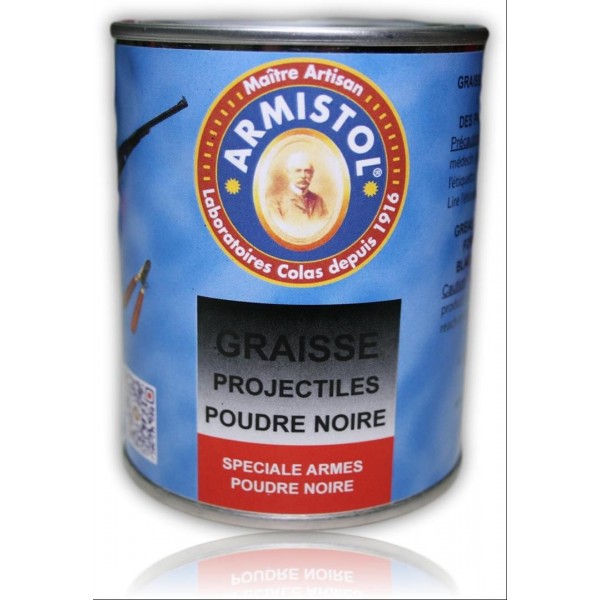 GRAISSE POUR PROJECTILES POUDRE NOIR