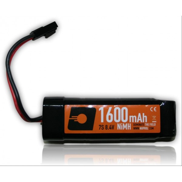 BATTERIE NIMH NUPROL 8.4V 1600MAH 1 ELEMENT
