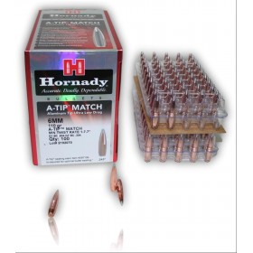 OGIVE HORNADY 24531 CAL. 6MM 110 GR A-TIP MATCH X100