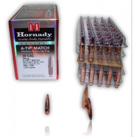 OGIVE HORNADY 3092 CAL. 30 308 250GR A-TIP MATCH X100