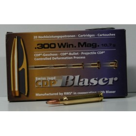 MUNITIONS BLASER CDP 165GR CAL. 300 WIN MAG X20