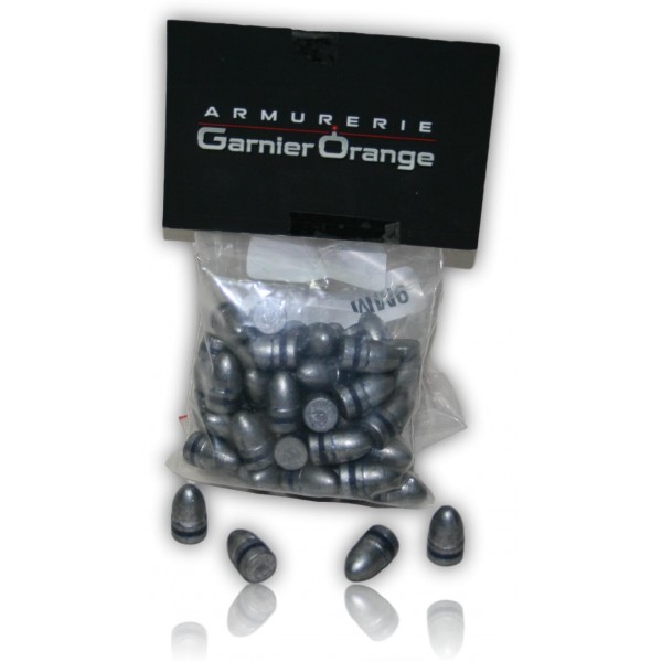 OGIVE CAL. 9MM RN PB 125GR GRAISSE X45