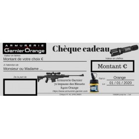 Chèque cadeau 140 euros extérieur