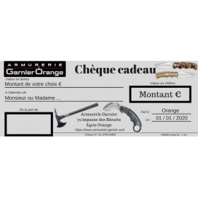 Chèque cadeau 460 euros coutellerie