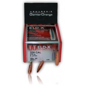 OGIVE HORNADY 33371 CAL. 338 ELD-X MATCH 270GR X50