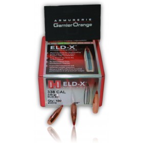 OGIVE HORNADY 33210 CAL. 338 ELD-X MATCH 230GR X50