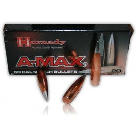OGIVE HORNADY CAL. 50 A-MAX 750GR X20 5165