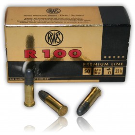 Cartouche Cal. 22 lr RWS R100 X50