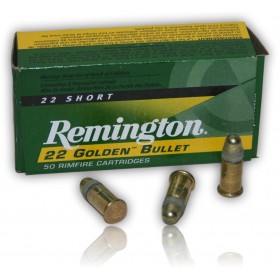 Cartouche Cal. 22 lr court Remington 22 courte X50