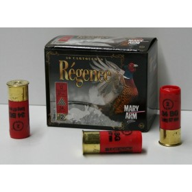 CARTOUCHE MARY ARM REGENCE 34GR CAL. 12/67 BOURRE GRASSE  PLOMBS DE 2 X20