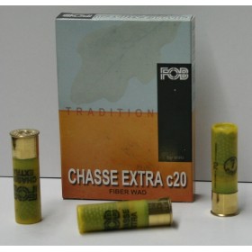 FOB CHASSE EXTRA BOURRE GRASSE CAL. 20/70 PLOMBS DE 7 X10
