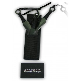 ENSEMBLE DE 3 KUNAI RUBAN NOIR 618