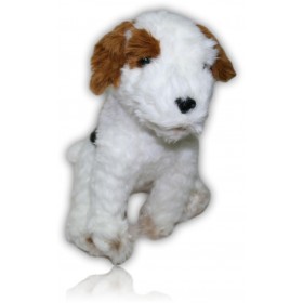 PELUCHE FOX TERRIER 28CM I20585