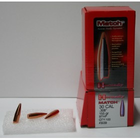 OGIVE HORNADY CAL. 30 155GR BTHP MATCH X100