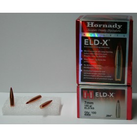 OGIVE HORNADY 2826 CAL. 7MM ELD-X 150GR X100
