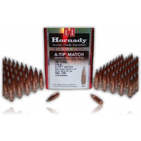 OGIVE HORNADY A-TIP MATCH 30/308 176 GR BTE 100 30717