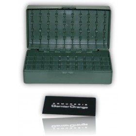 BOITE MUNITION 38SP 357 50 B VERT