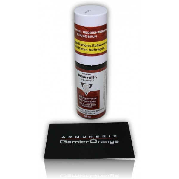 HUILE SCHAFTOL ROUGE BRUN
