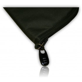 FOURREAU FUSIL TOILE VERT 130CMAVEC CADENAS