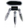 SET 3 COUTEAUX A LANCER ALBAINOX PUNISHER NOIR 32453