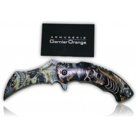 COUTEAU PLIANT ALBAINOX SQUELETOR 18419-A