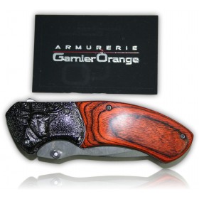 COUTEAU PLIANT ALBAINOX DEER STAMINA ROUGE 19053