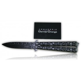 COUTEAU PAPILLON MULTI TETE DE MORT ALBAINOX 02184