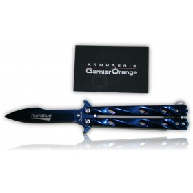 COUTEAU PAPILLON RAINBLUE TWISTER 02114