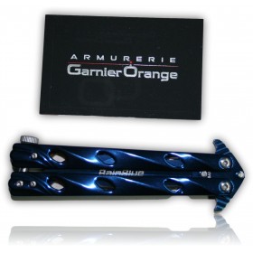 COUTEAU PAPILLON RAINBLUE TWISTER 02114