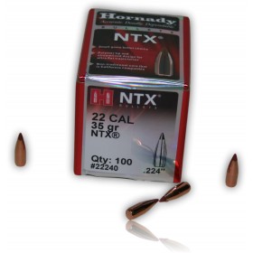 OGIVE HORNADY 22240 CAL. 22 NTX 35GR X50