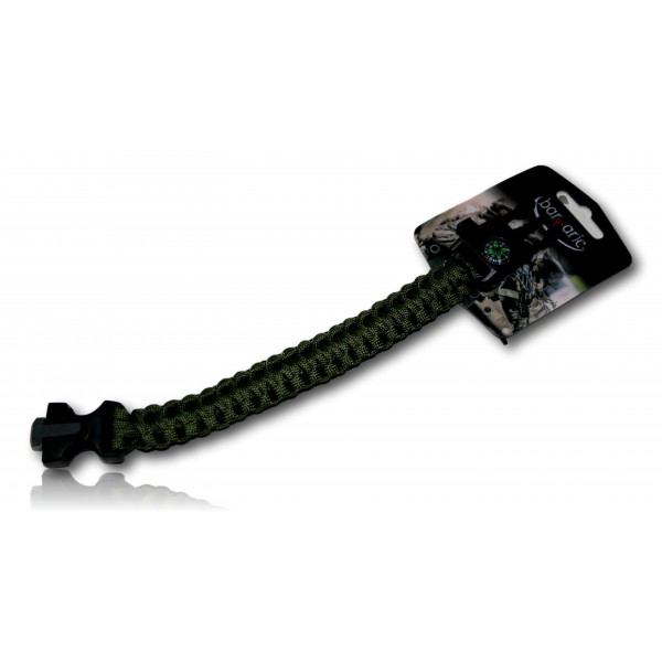 BRACELET PARACORDE T.U VERT 33878-VE